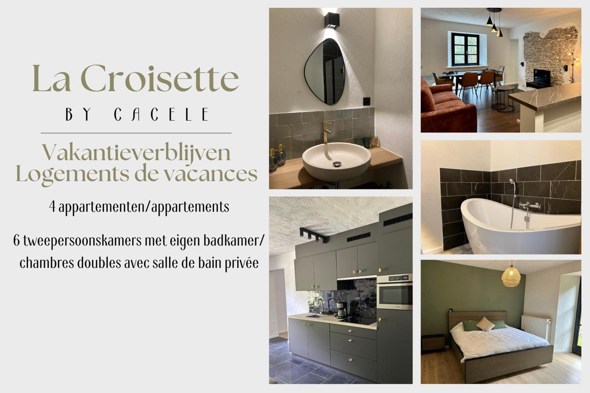 Cacele - La Croisette 5 Appartementen En 6 Tweepersoonskamers Vresse-sur-Semois Exterior photo